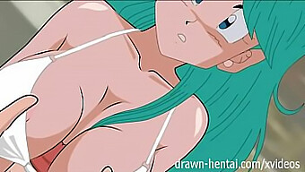 Os Peitos Grandes Da Bulma Recebem Um Treino Neste Dragon Ball Z Hentai